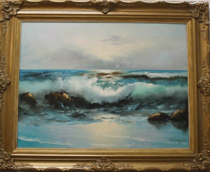 mediterenian coast (sea scape paintings)