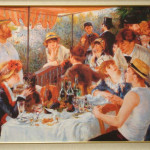 Luncheon of the Boating Party by Renoir (reproduction)