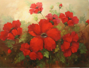 Red Poppies (Floral Pintings)