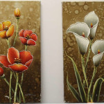 floral (original acrylic)