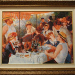 Luncheon of the Boating Party by Renoir (reproduction)